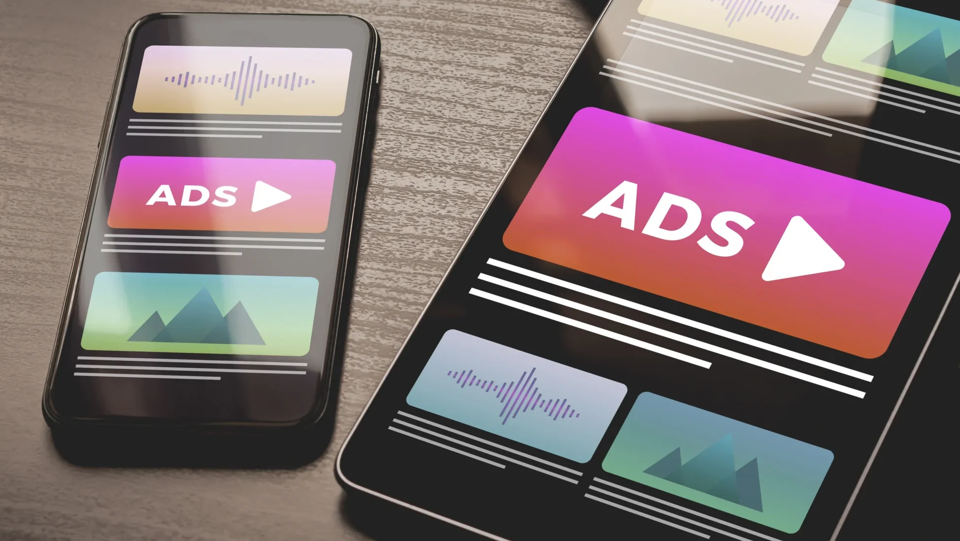 Video Ads on Phone and Tablet Screens